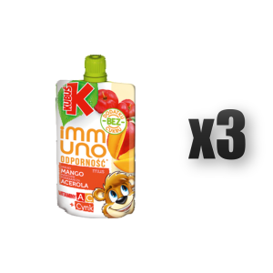 Kubuś immuno odporność mus mango acerola 100 g 3 szt.