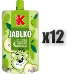 Kubuś Mus Jabłko 200g 12 szt.
