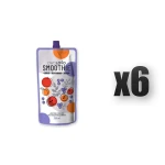 OWOLOVO Smoothie jabłko jagoda brzoskwinia 250 ml 6 szt.