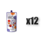 OWOLOVO Smoothie jabłko jagoda brzoskwinia 250 ml 12 szt.