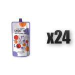 OWOLOVO Smoothie jabłko jagoda brzoskwinia 250 ml 24 szt.