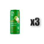 Quality Food woda kokosowa z guaraną i magnezem 320ml 3 szt.