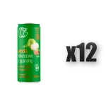 Quality Food woda kokosowa z guaraną i magnezem 320ml 12 szt.