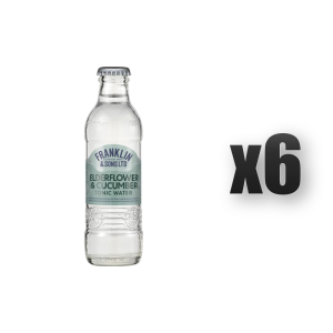 Franklin&Sons Elderflower & Cucumber Tonic Water 200 ml 6 szt.