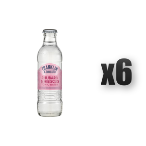 Franklin&Sons Rhubarb & Hibiscus Tonic Water 200 ml 6 szt.