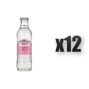 Franklin&Sons Rhubarb & Hibiscus Tonic Water 200 ml 12 szt.