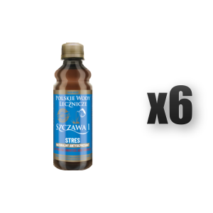 Polskie Wody Lecznicze Szczawia I - Mineralna Woda Lecznicza 330 ml 6 szt.