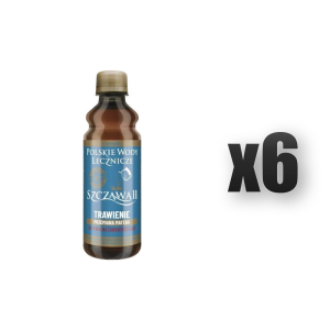 Polskie Wody Lecznicze Szczawia II - Mineralna Woda Lecznicza 330 ml 6 szt.