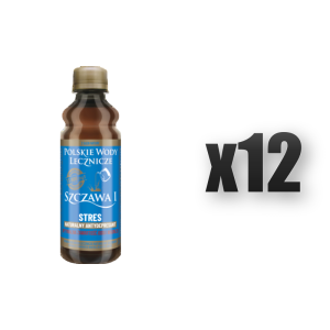 Polskie Wody Lecznicze Szczawia I - Mineralna Woda Lecznicza 330 ml 12 szt.