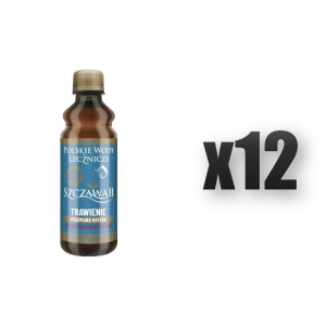 Polskie Wody Lecznicze Szczawia II - Mineralna Woda Lecznicza 330 ml 12 szt.