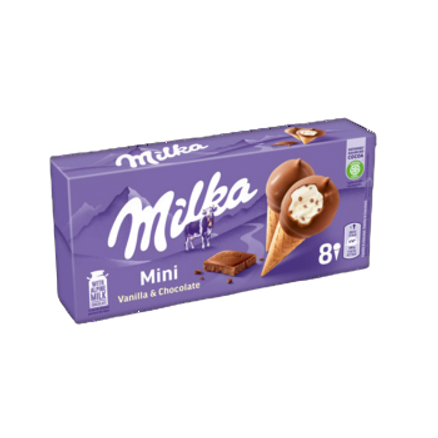 Milka Lody minirożki 200 ml Milka Lody minirożki 200 ml