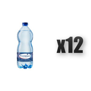 Primavera Woda Źródlana gazowana pet 1l 12 szt.