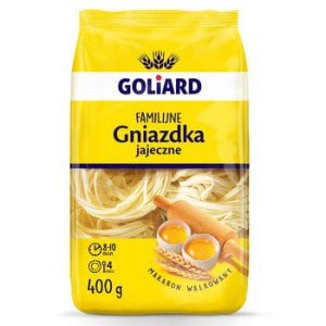 Makaron familijny gniazdka Goliard 400 g