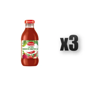 Fortuna ww+ pomidorowo-warzywny plus chili sok 100% 300 ml 3 szt.