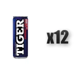 Tiger Energy Drink Gazowany napój energetyzujący 250 ml 12 szt.