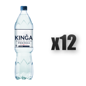 Woda Mineralna Kinga Pienińska 1,5l gazowana 12 szt.