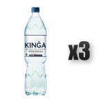 Woda Mineralna Kinga Pienińska 1,5l gazowana 3 szt.