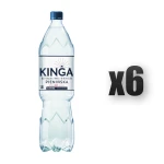 Woda Mineralna Kinga Pienińska 1,5l gazowana 6 szt.