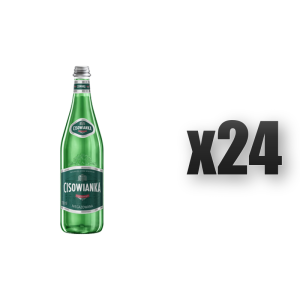woda mineralna CISOWIANKA NIEGAZOWANA SZKŁO 700ml 24 szt.