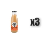 Bracia Sadownicy Sok 100% Tłoczony Naturalny Jabłkowy z Wit. C 750ml Jabłko 3 szt.