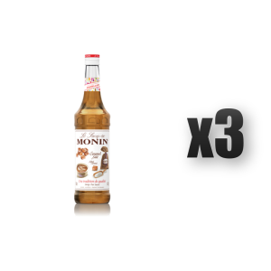 Monin Salted Caramel - syrop francuski karmel 0,7l 3 szt.