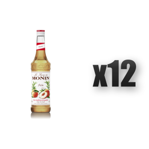 Monin Peach - syrop brzoskwiniowy 0,7l 12 szt.