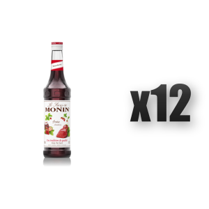 Monin Strawberry - syrop truskawkowy 0,7l 12 szt.