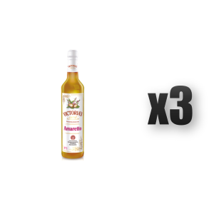 Syrop barmański amaretto Victoria's 490 ML 3 szt.