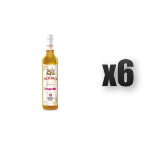 Syrop barmański amaretto Victoria's 490 ML 6 szt.