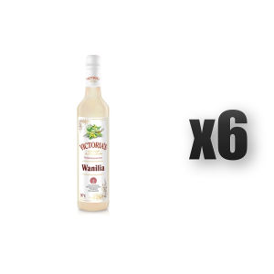 Syrop barmański wanilia Victoria's 490ML 6 szt.
