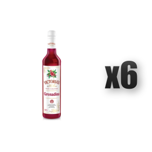 Syrop barmański grenadina Victoria Cymes 490ML 6 szt.