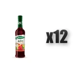 Herbapol syrop owocowy suplement diety malina z kwiatem lipy z wit. D, C, B6 i cynkiem 420 ml 12 szt.
