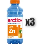 arctic+ vitamin water Napój o smaku ananasowym z witaminami i cynkiem 600ml 3 szt.
