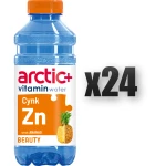 arctic+ vitamin water Napój o smaku ananasowym z witaminami i cynkiem 600ml 24 szt.