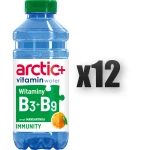 arctic+ vitamin water Napój o smaku mandarynki z witaminami i selenem 600ml 12 szt.