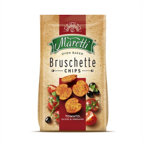 Chipsy chlebowe Bruschetta Maretti pomidor z oliwką 70 g toat.jpg