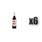 Excellence Syrop malinowy. Zawiera źródło witamin B6 i B12. - WITALNOŚĆ 320 ml . SUPLEMENT DIETY 6 szt.