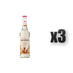 Monin Pure Cane Sugar - syrop trzcinowy 0,7l 3 szt.