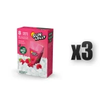 Sun lolly lody wodne do zamrażania w domu malina 480 ml 3 szt.