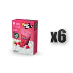 Sun lolly lody wodne do zamrażania w domu malina 480 ml 6 szt.