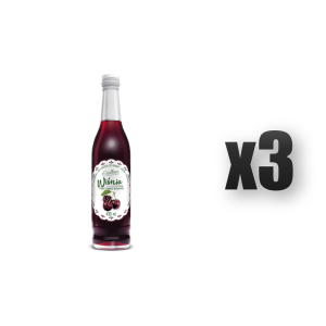 Excellence Syrop o smaku wiśniowym Serwetka 430 ml. suplement diety 3 szt.