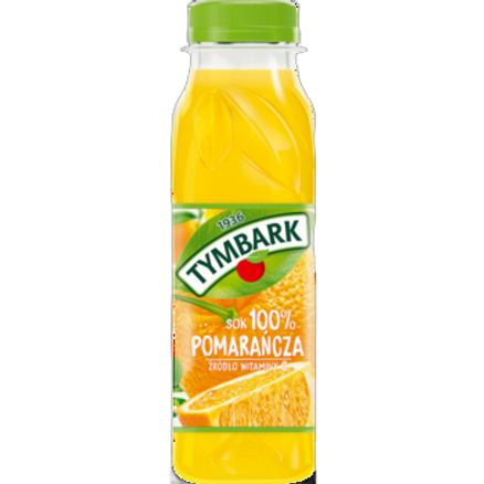 Sok 100% pomarańcza Tymbark 300 ml Sok 100% pomarańcza Tymbark 300ml