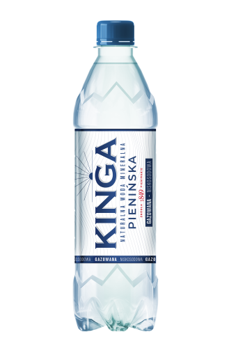 Woda gazowana Kinga Pienińska 500 ml Woda gazowana Kinga Pienińska 500ml