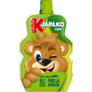 Kubuś Mus 100% jabłko banan 100 g