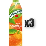 Tymbark Nektar pomarańcza 1 l 3 szt.
