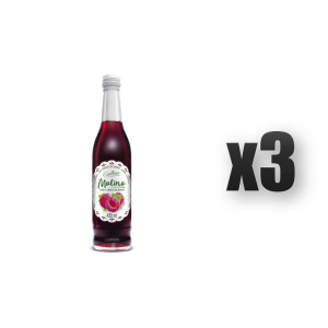 Syrop Excellence o smaku malinowym Serwetka 430 ml. suplement diety 3 szt.