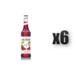 Monin Raspberry - syrop malinowy 0,7l 6 szt.