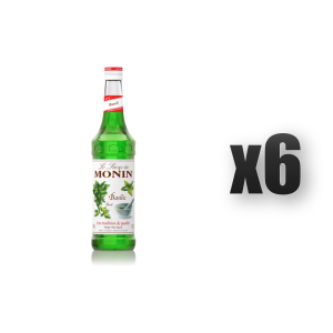 Monin Basil - syrop bazylia 0,7l 6 szt.