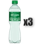 Ustronianka Biała Woda Mineralna musująca 0,5l 3 szt.
