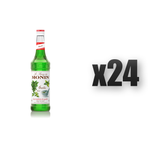 Monin Basil - syrop bazylia 0,7l 24 szt.